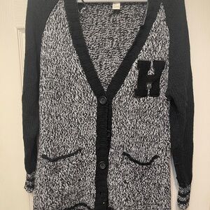 Forever 21 Collegiate Knit Cardigan